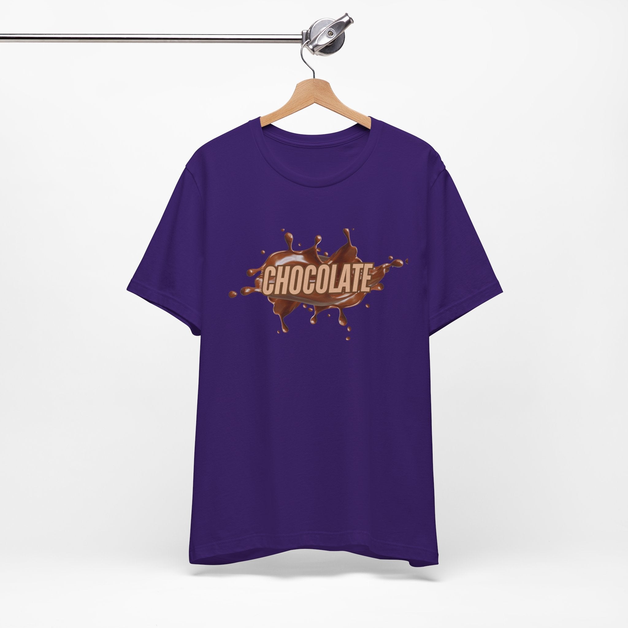 Chocolate Unisex Short Sleeve Tee